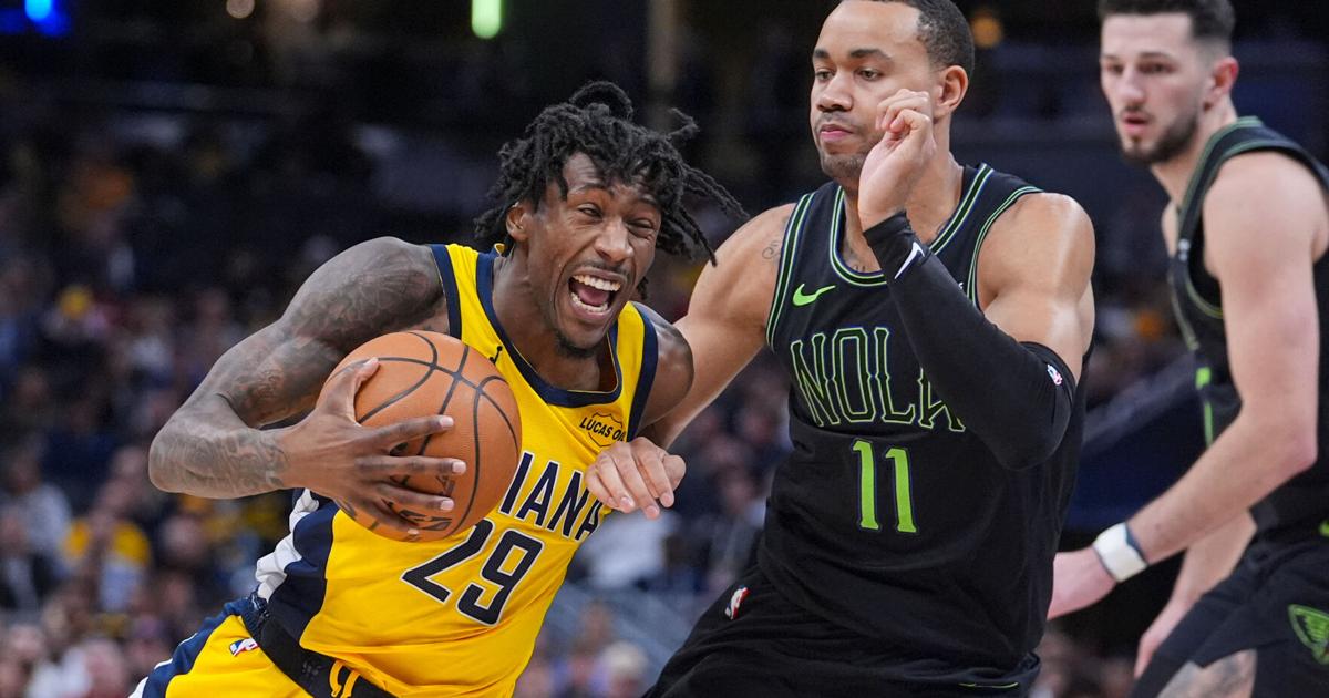 Huff's career-high 29 points power Pacers to a 127-119 win over the Pelicans | National Sports