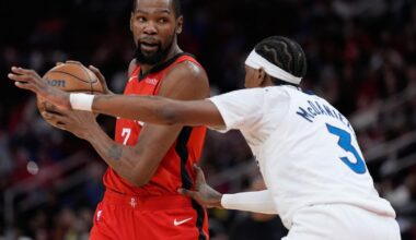 Kevin Durant's season-high 39 points and clutch free throws lift Rockets over Timberwolves | National Sports