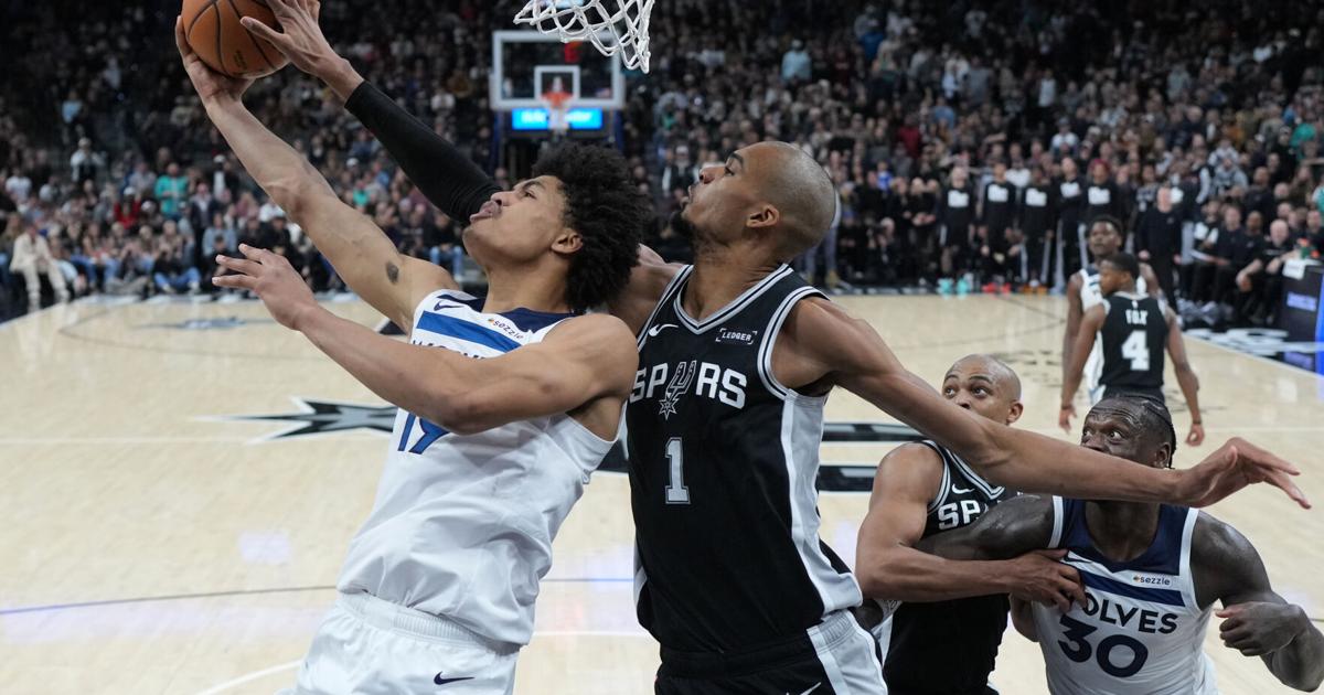 Wembanyama helps Spurs fend off season-high 55 points from Edwards as Spurs top Timberwolves | National Sports