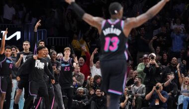 Andrew Wiggins' late 3-pointer secures Miami's 122-120 win over Oklahoma City | Pro National Sports