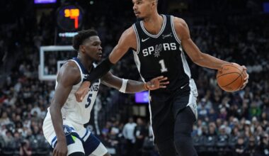Edwards, Wembanyama enjoy another showdown between two of the West's best as Spurs top Timberwolves | Sports