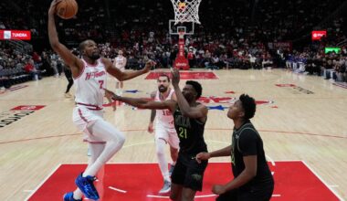 Durant climbs to 6th on NBA career scoring list in Rockets' 119-110 win over Pelicans | National Sports