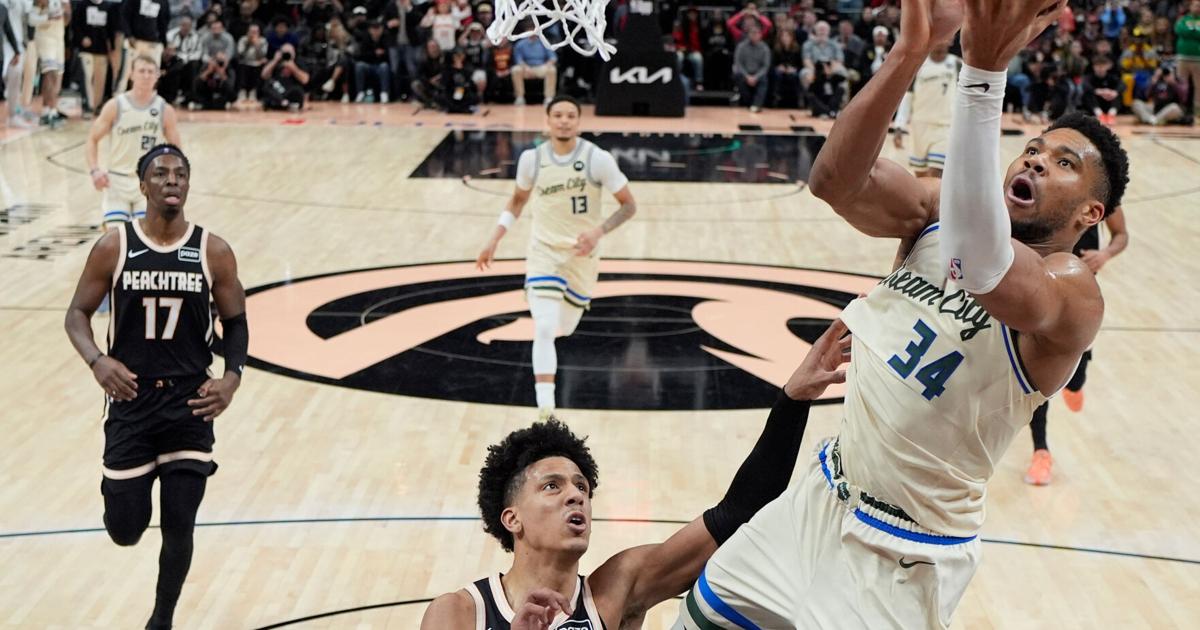 Antetokounmpo and the Bucks hold off Atlanta 112-110 to snap a three-game skid | Pro National Sports