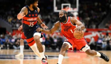 Harden scores 36 as the Clippers hold off the Wizards for their 6th straight win | National Sports