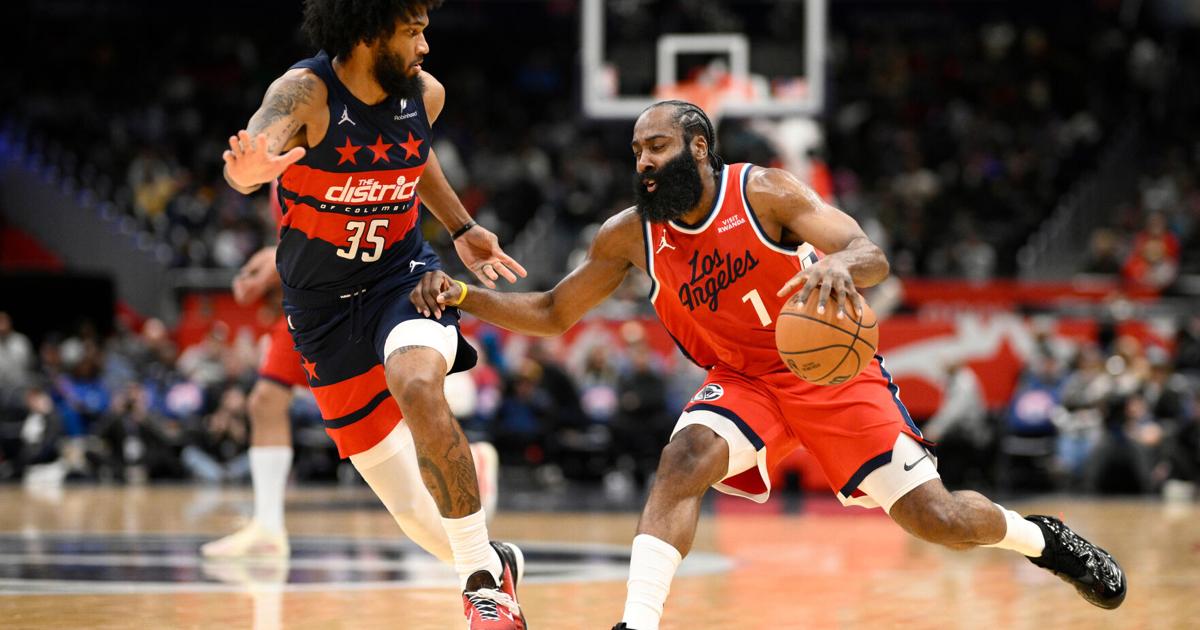 Harden scores 36 as the Clippers hold off the Wizards for their 6th straight win | Pro National Sports
