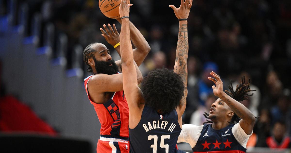 Harden scores 36 as Clippers hold off Wizards for 6th straight win | Sports