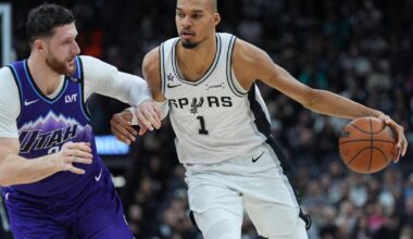 Wembanyama celebrates being named an All-Star starter with victory over Jazz to remain No. 2 in West | National Sports