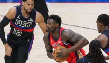 Pistons never trail in 112-104 victory over Pelicans | Pelicans