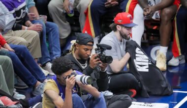Saints' Justin Reid dives into photography at Pelicans game | Sports