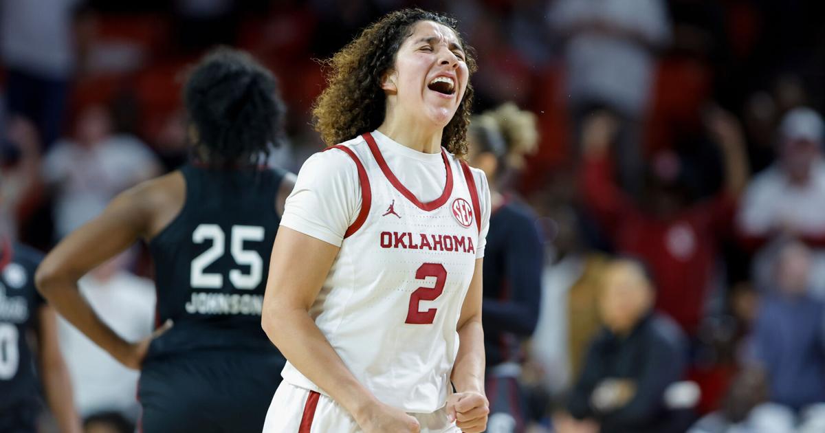 Oklahoma's Chavez earns Dawn Staley's respect with 15 points in OT to stun No. 2 South Carolina | Basketball