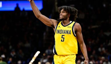Andrew Nembhard, Jarace Walker help short-handed Pacers outlast Thunder 117-114 in Finals rematch | Associated Press