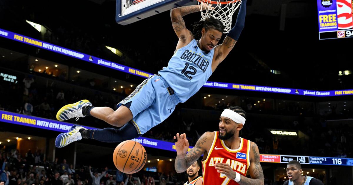 Grizzlies' Morant has UCL sprain and will be re-evaluated in about three weeks | National Sports