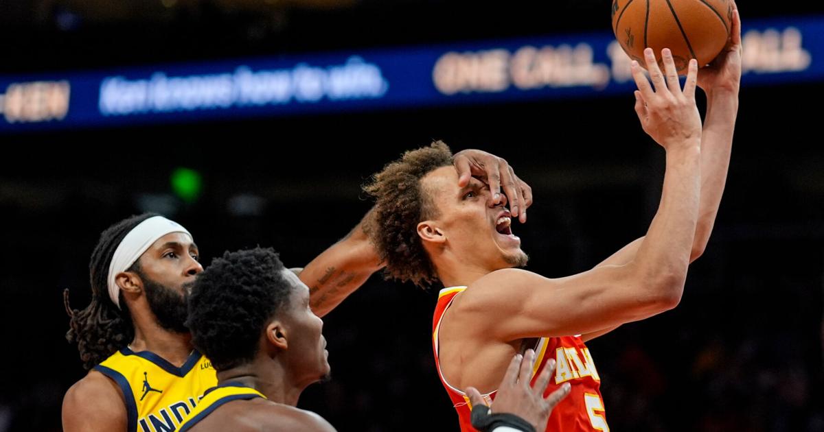 CJ McCollum scores 23 points, Hawks ride 17-0 second-half run to charge past Pacers 132-116 | National