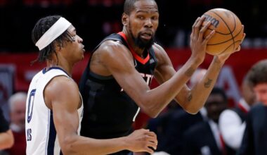 Sengun and Durant score 33 apiece as Rockets beat the Grizzlies 108-99 | Sports