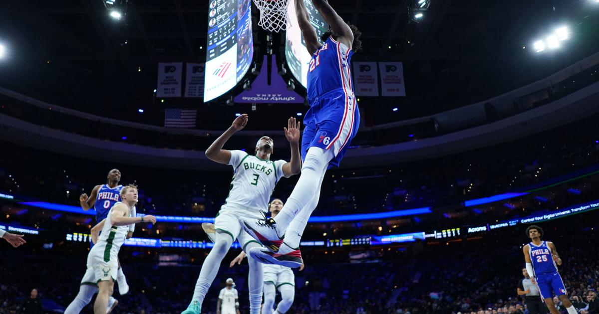 George scores 32 and Embiid has 29 to lead 76ers past short-handed Bucks 139-122 | Pro National Sports