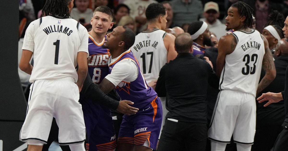 Suns beat Nets 106-102 after teams scuffle late in fourth quarter | National Sports
