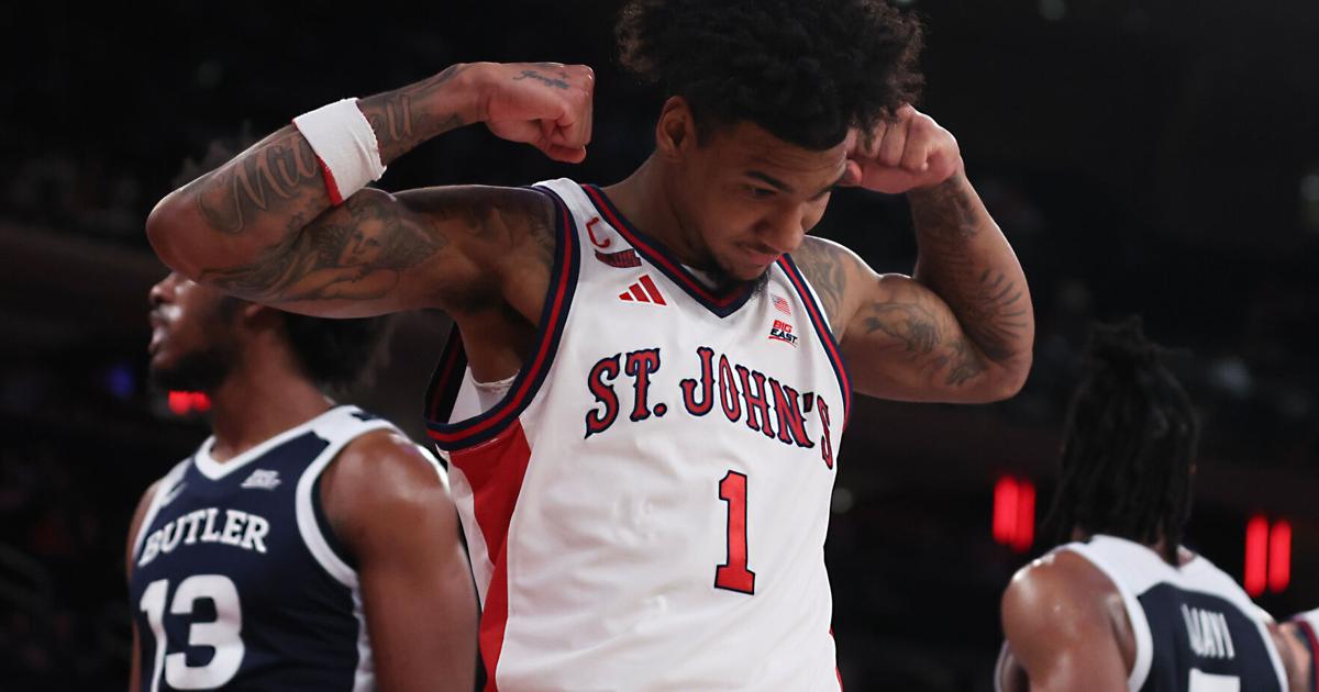 No. 25 St. John's routs Butler 92-70 for 7th straight win | Sports
