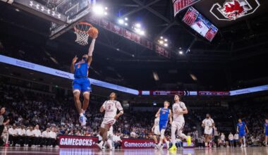 Thomas Haugh and Rueben Chinyelu lead No. 19 Florida to 95-48 win over South Carolina | Basketball