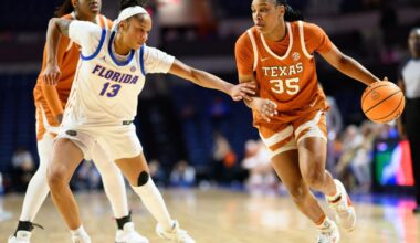Madison Booker scores 24, and No. 4 Texas beats Florida 88-68 in front of Shaq | Basketball