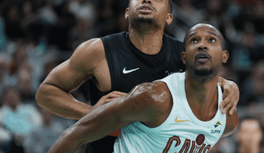 Evan Mobley of the Cleveland Cavaliers NBA