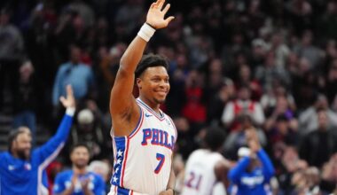 Sixers' Kyle Lowry gets huge ovation in likely Toronto farewell