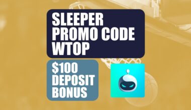 Sleeper Promo Code WTOP: Get $100 Bonus for NBA, NCAAB and NFL DFS Picks