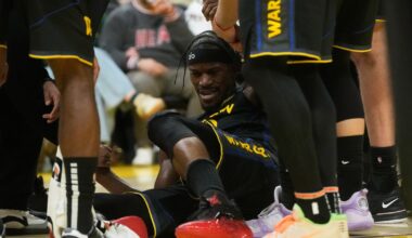 Warriors guard Jimmy Butler tears ACL in his right knee against Heat, AP source says :: WRAL.com