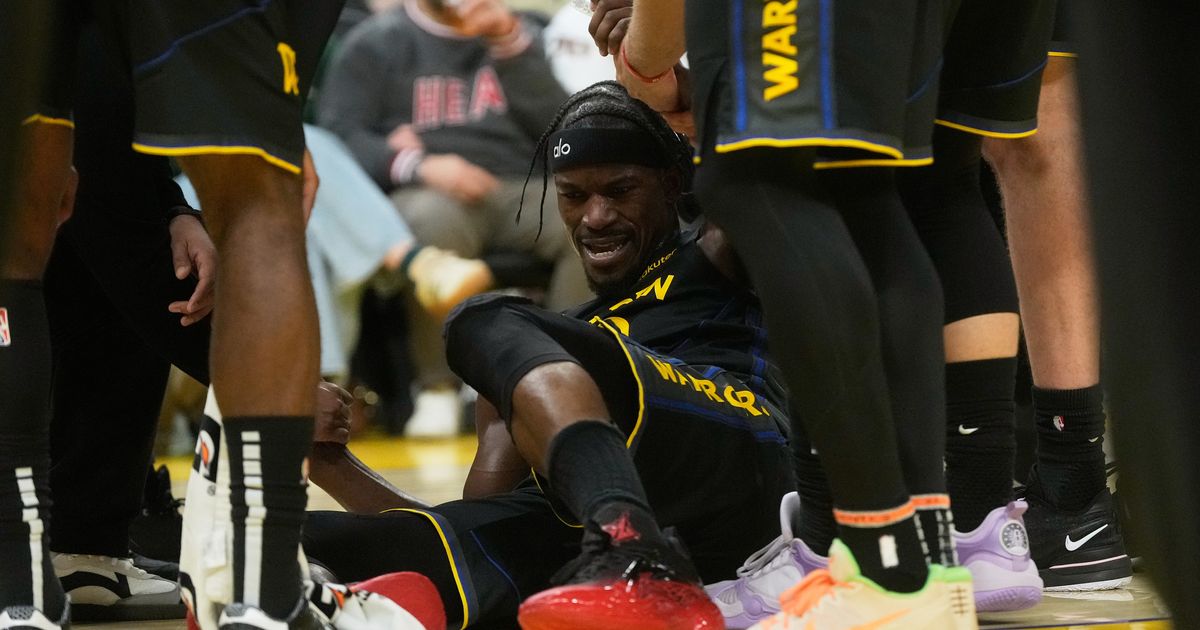 Warriors guard Jimmy Butler tears ACL in his right knee against Heat, AP source says :: WRAL.com