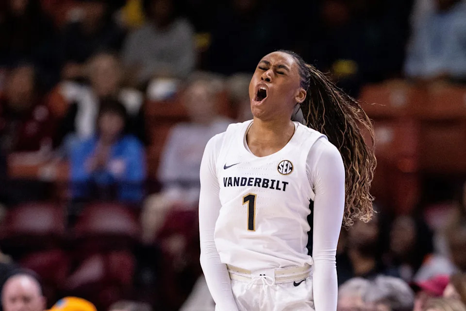 Vanderbilt guard Mikayla Blakes scored 55 points against Auburn last season to set NCAA single-game freshman record.