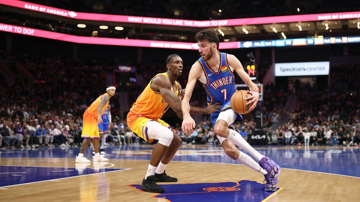 Thunder vs Hornets channel today, NBA game time, TV, live streaming