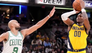 Bennedict Mathurin to miss Pacers' game against Magic with sprained thumb