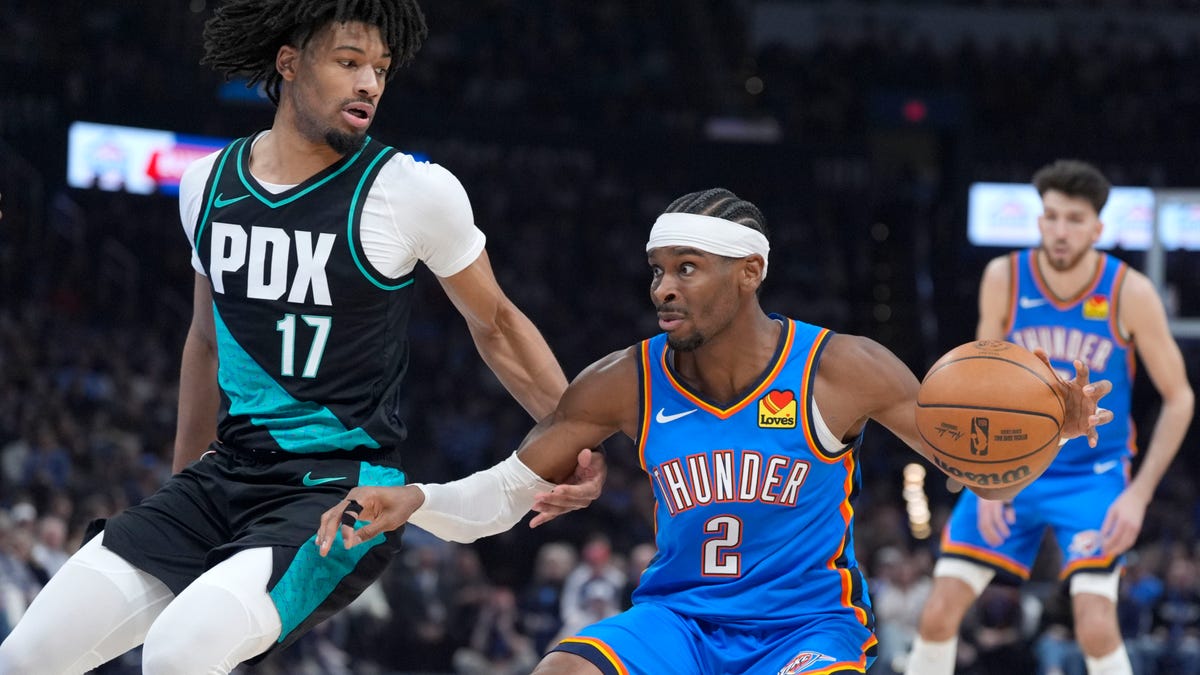 SGA, OKC Thunder thrash Portland Trail Blazers for New Year's Eve win
