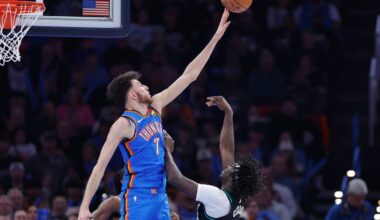 Chet Holmgren reflects on 2025 after New Year's win over Trail Blazers