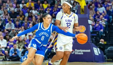 Kentucky women's basketball upsets LSU on last second 3-pointer
