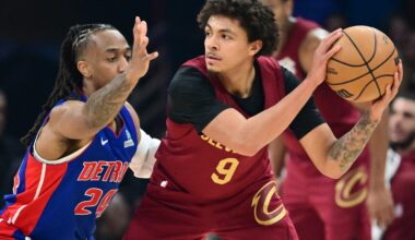 Detroit Pistons score as Daniss Jenkins has historic burst in Cavs win
