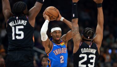 Shai Gilgeous-Alexander expects teams like Suns to go all out for OKC