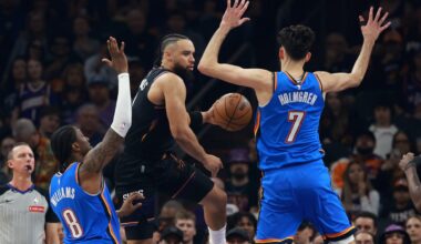 Best images from Thunder's 108-105 loss to Suns