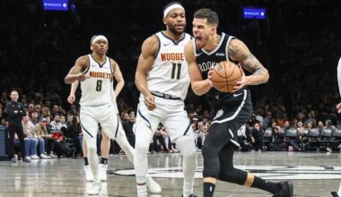 Nets' Michael Porter Jr. reacts to beating former Nuggets team