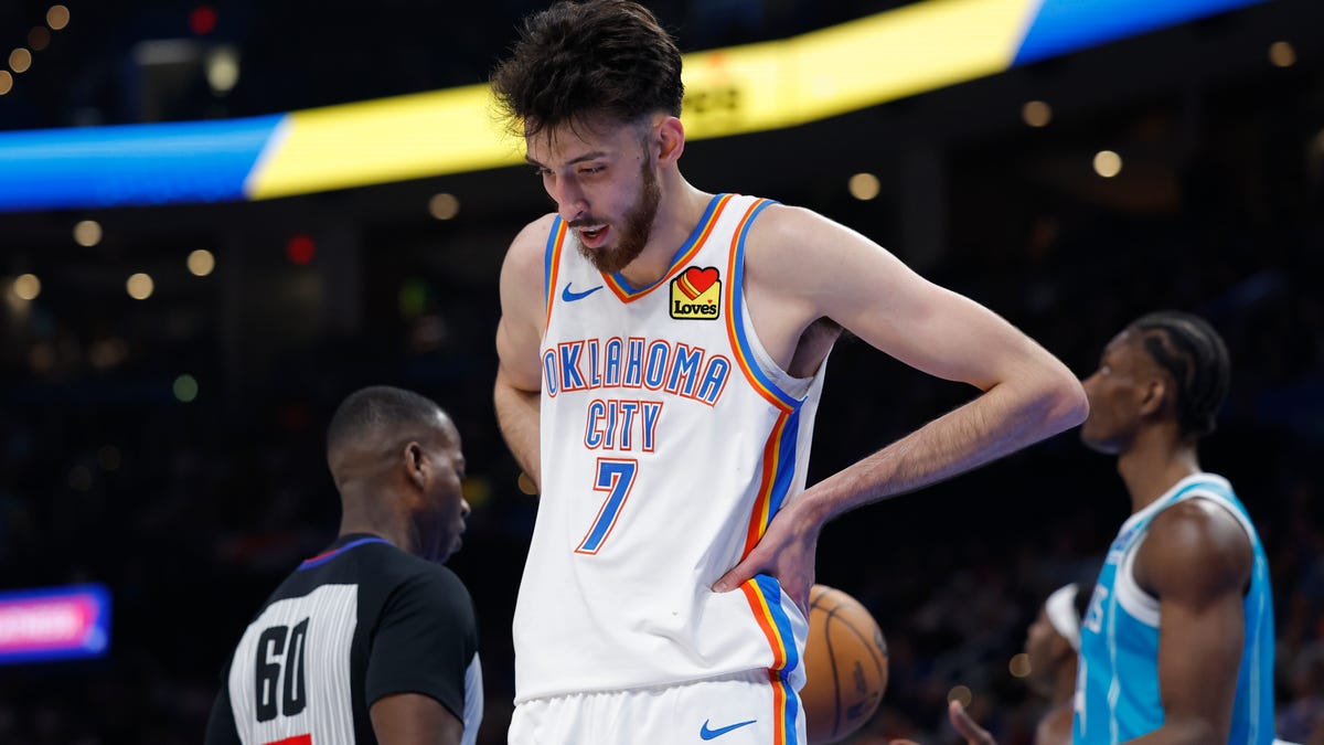 Chet Holmgren vows rebounding will improve after OKC's loss to Hornets