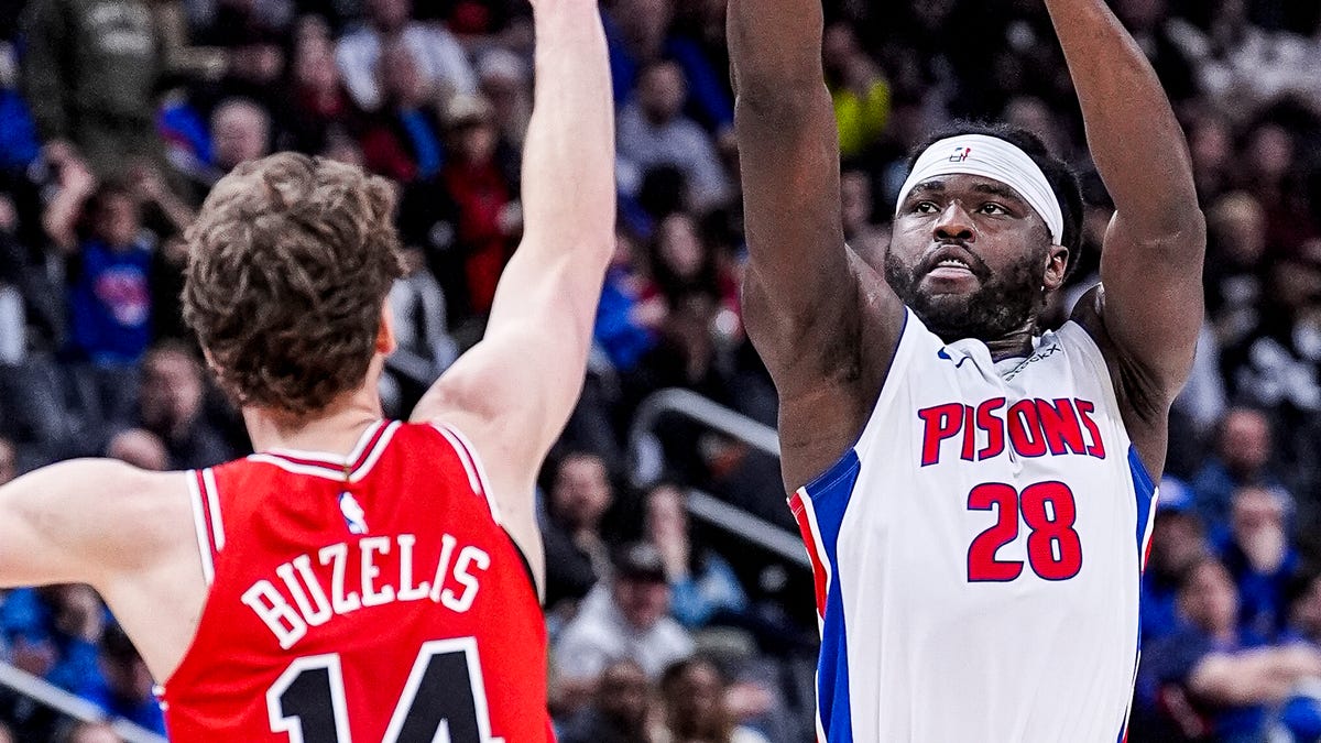 Pistons game stars Isaiah Stewart in rout of Bulls, no Cade Cunningham