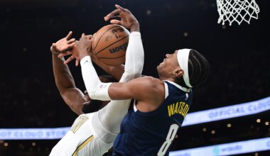 The Celtics collapsed in the fourth to lose to a Jokic-less Nuggets