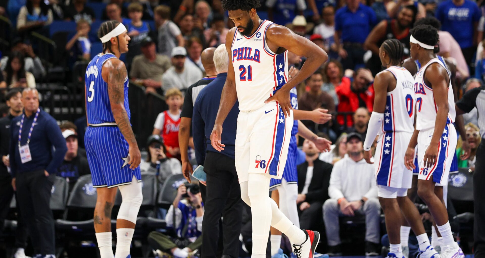 Full injury report for Joel Embiid, Sixers vs. Raptors on the road