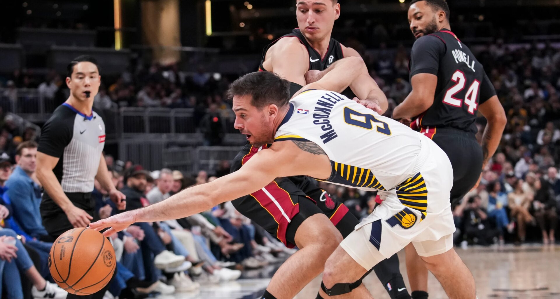 Andrew Nembhard scores 29 in 123-99 victory