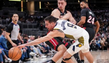 Andrew Nembhard scores 29 in 123-99 victory