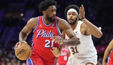 Sixers see late lead slip away in loss to Cavaliers