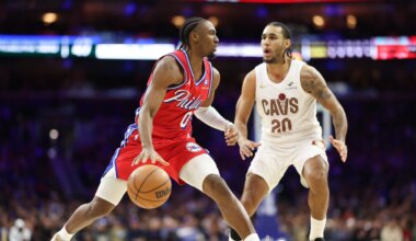 Tyrese Maxey addresses his, Sixers' struggles against the Cavaliers