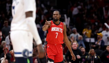 Led by Kevin Durant, Rockets emerge from historic shooting slump on 3s