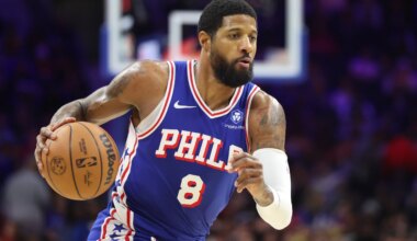 Final playing status for Paul George vs. Suns