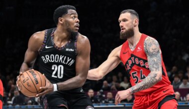 Nets' Day'Ron Sharpe could be of trade interest to the Raptors