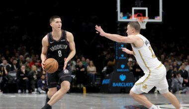 Nets' Egor Demin drafted to Vince Carter's Rising Stars Game team